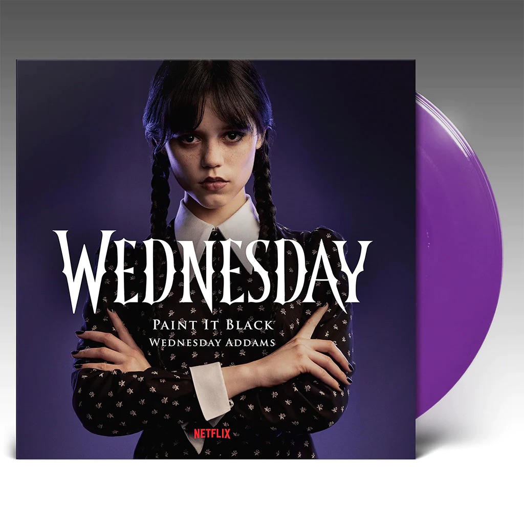 Wednesday Addams & Danny Elfman Paint It Black (Wednesday Theme Song) (Vinyl LP)
