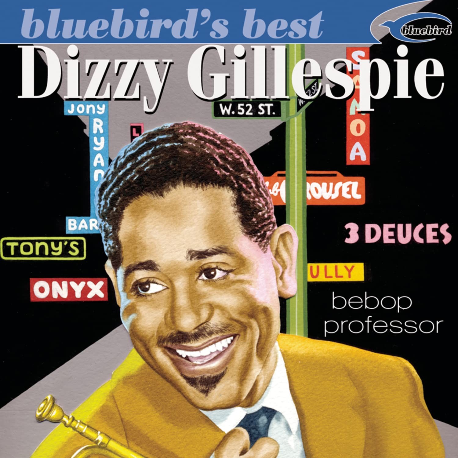 Dizzy Gillespie Bebop Professor Bluebird's Best (CD)