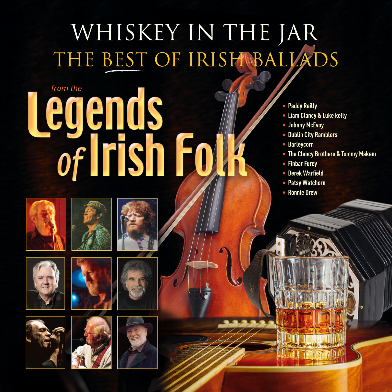Various Artists Whiskey in the Jar: The Best of Irish Ballads from th (Vinyl LP)