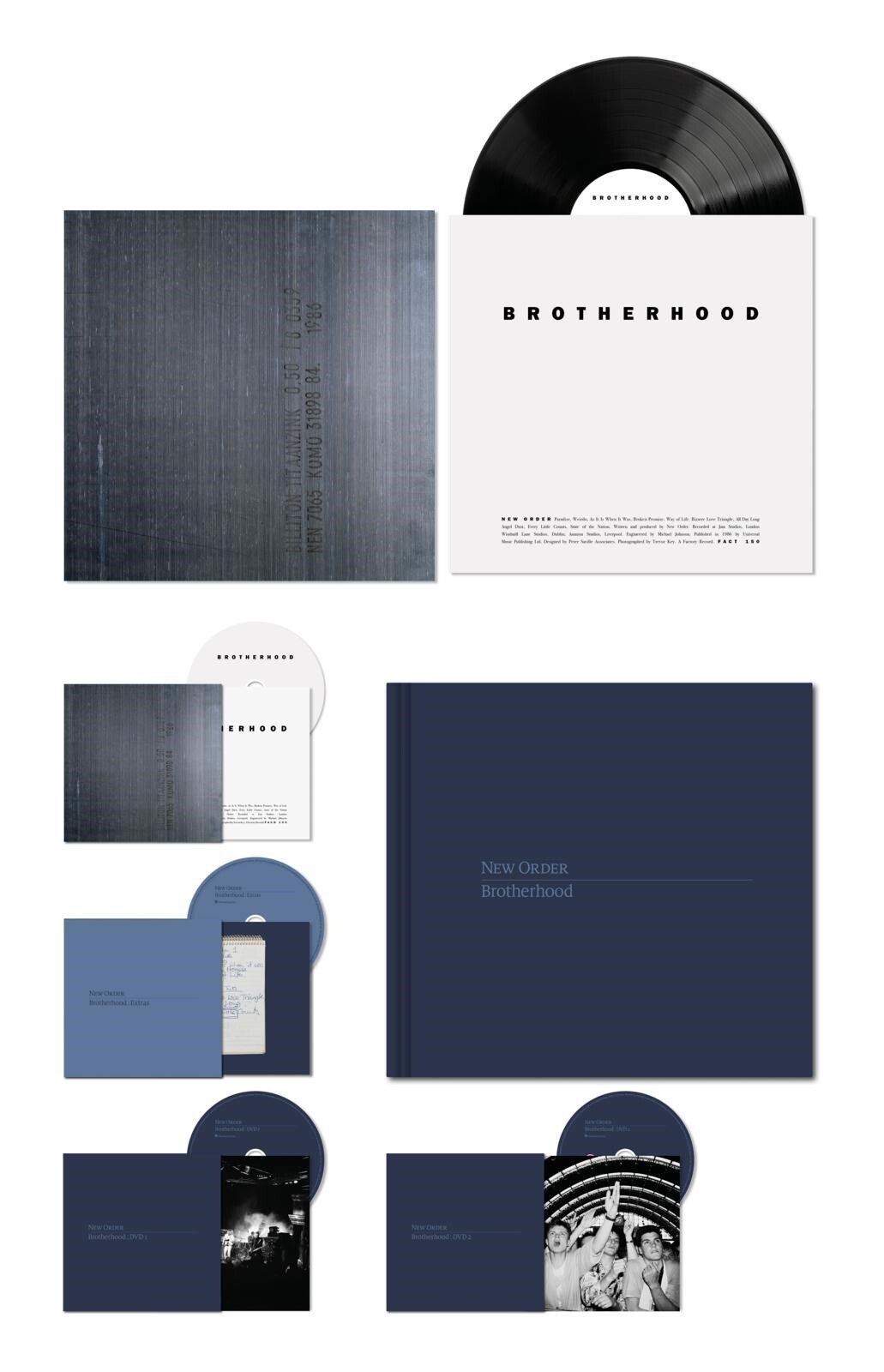 New Order Brotherhood - Definitive Edition (Vinyl LP) 12" Album with CD and DVD
