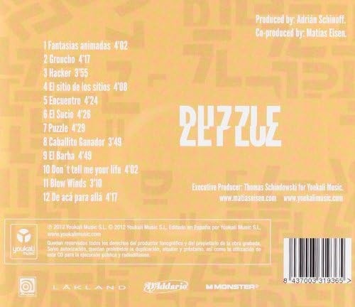 Matias Eisen Puzzle (CD)