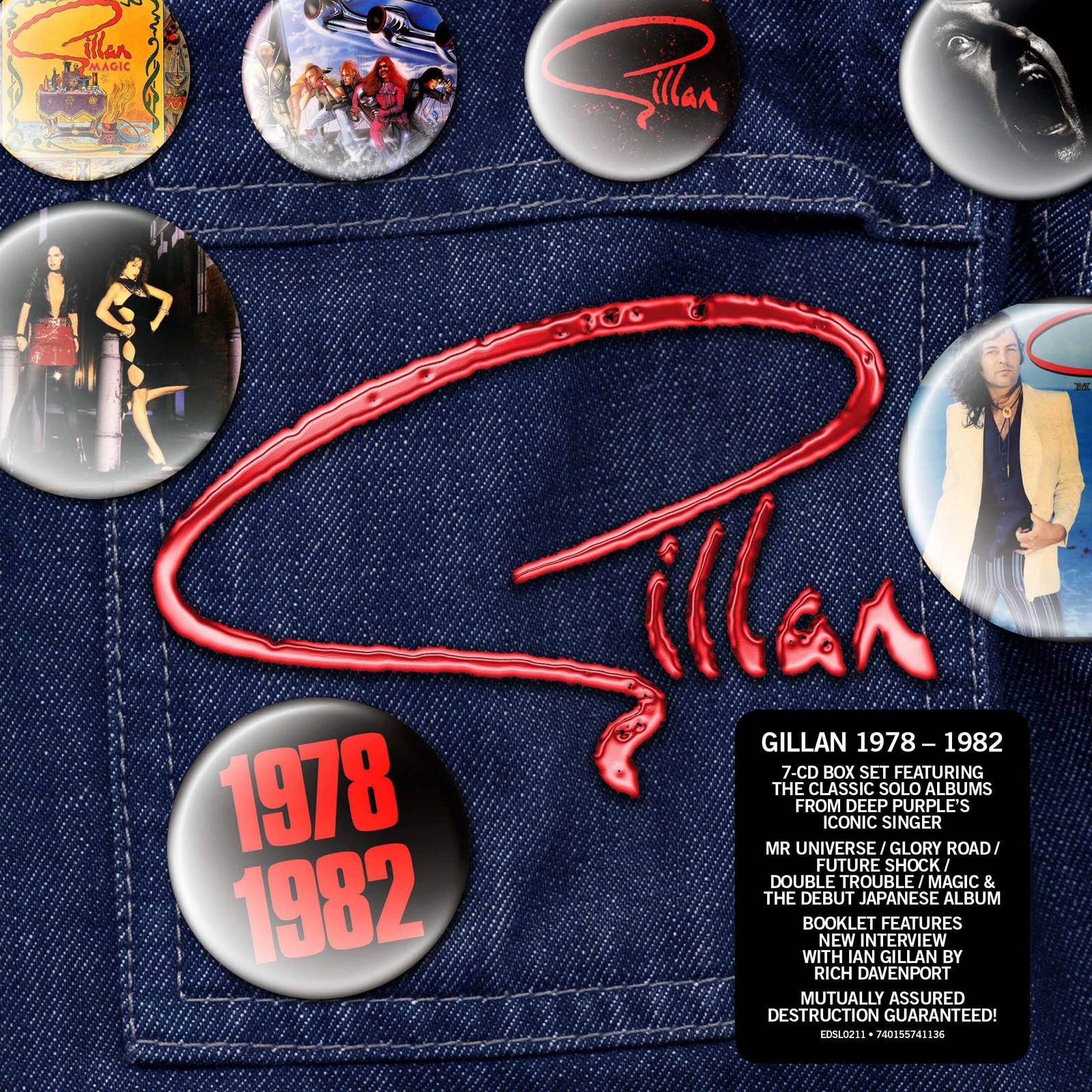 Gillan 1978-1982 (CD) Box Set