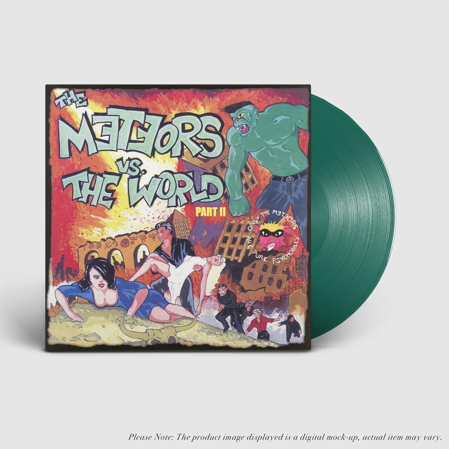The Meteors The Meteors Vs. The World (Part II) (Vinyl LP) (PRESALE 22/08/2025)