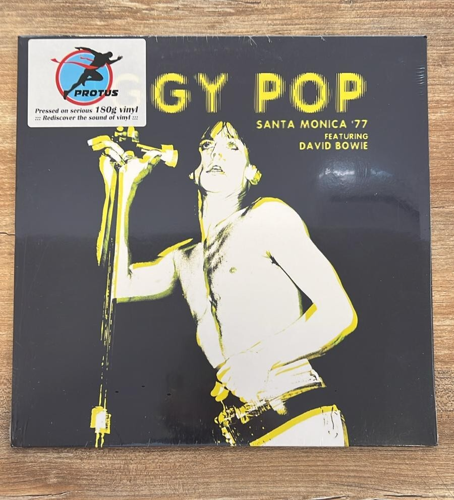 IGGY POP Featuring DAVID BOWIE - Santa Monica 1977 (LP-VINILE) Sealed