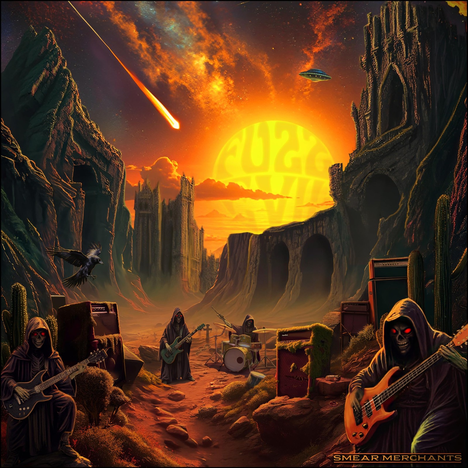 Fuzz Evil Smear Merchants (CD)