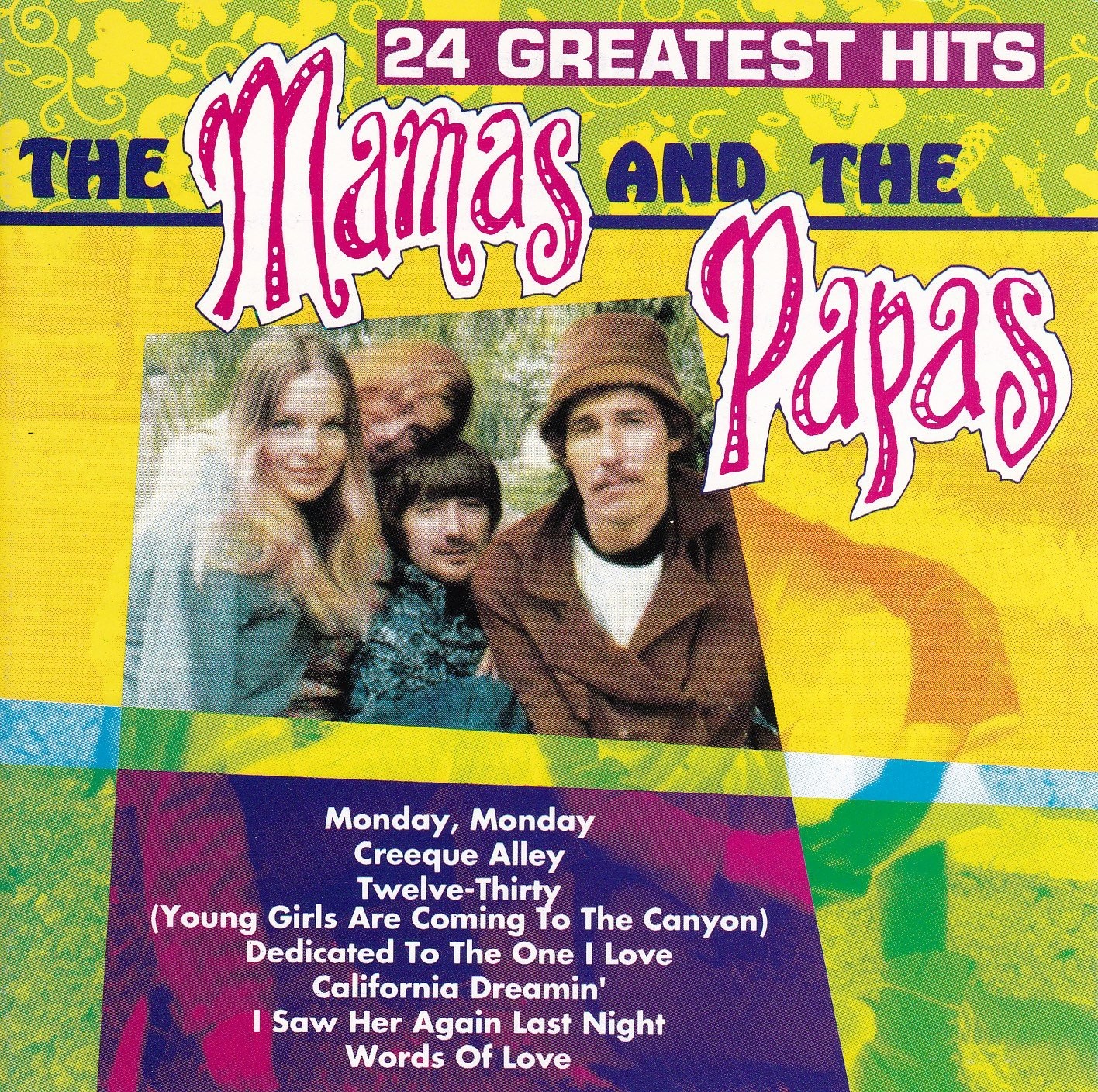 MAMAS AND THE PAPAS-24 GREATEST HITS (CD)