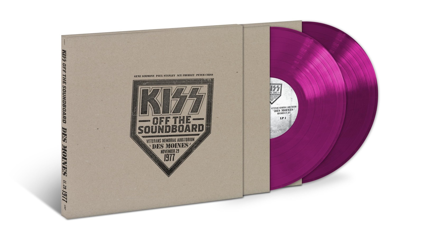 KISS KISS Off The Soundboard: Live In Des Moines Violet (Vinyl LP)