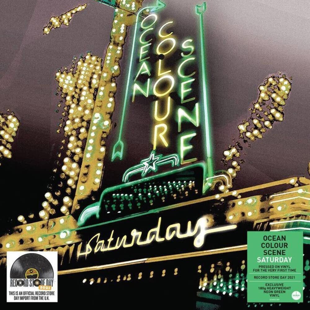 Ocean Colour Sc Ocean Colour Scene: Saturday (Neon Green) (With Impor (Vinyl LP)