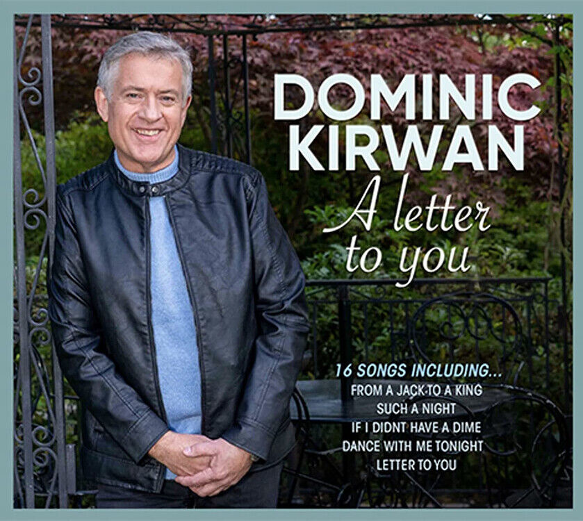 Dominic Kirwan A Letter to You (CD) Album (Jewel Case)