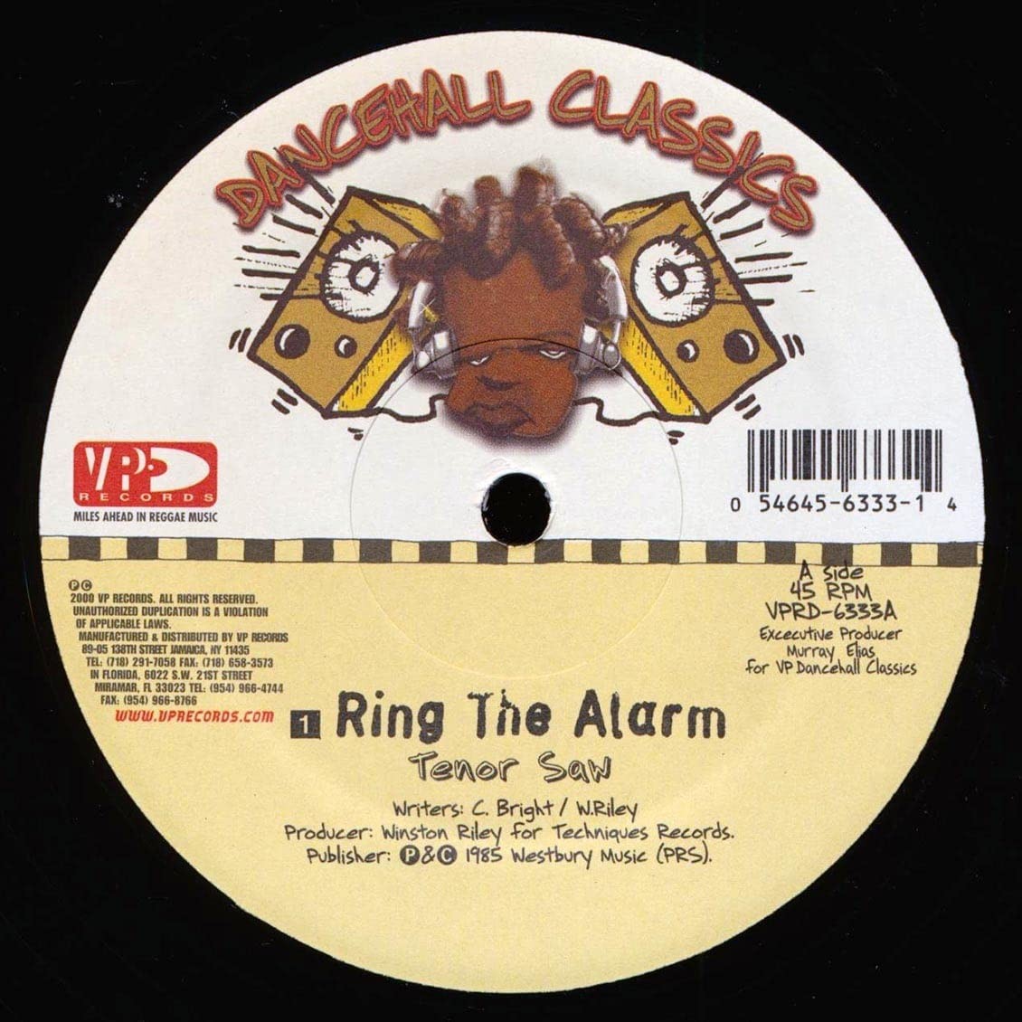 Tenor Saw Ring The Alarm (Vinyl LP)