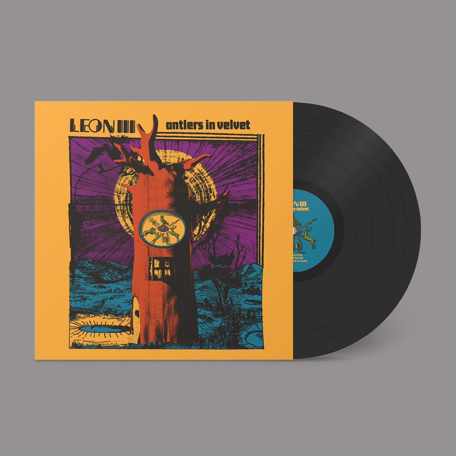 Leon III Antlers in Velvet (Vinyl LP)