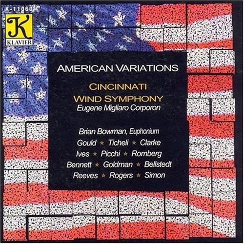 Cincinati Conservatory Wind Symphony American Variations (CD)