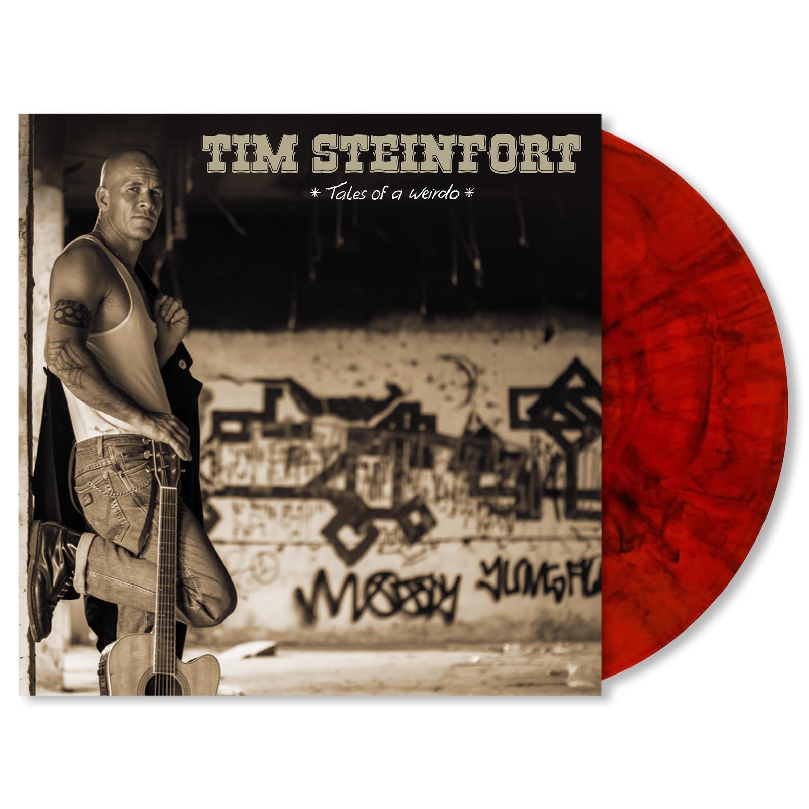 Tim Steinfort Tales of a weirdo (limitierte rot schwarz marmorierte V (Vinyl LP)