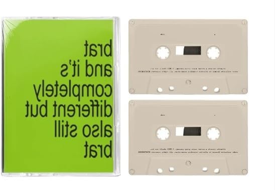 Charli XCX Brat and it’s completely different but also still brat (Cassette)
