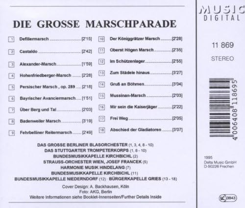 Various Die Grosse Marschparade (CD)