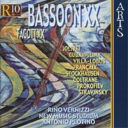 New Music Stadium Bassoon Xx (Plotino, New Music Studium, Vernizzi) (CD) Album