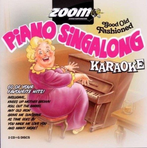 Zoom Karaoke - 60 Piano Singalong Favourites - Double CD+G Set by Zoom Karaoke
