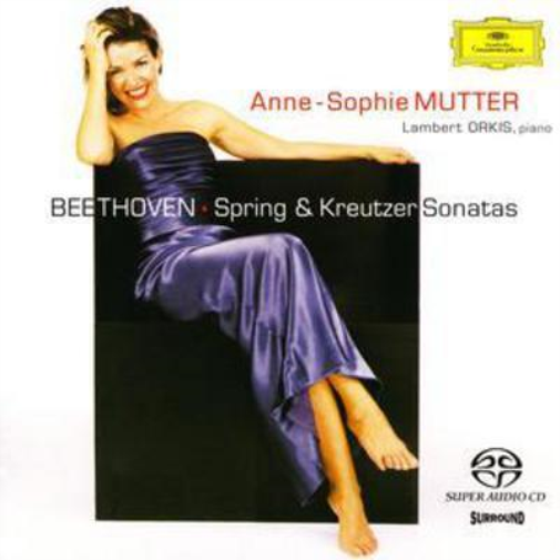 Ludwig van Beethoven Violin Sonatas Nos. 5 and 9 (Mutter, Orkis) (CD) Album