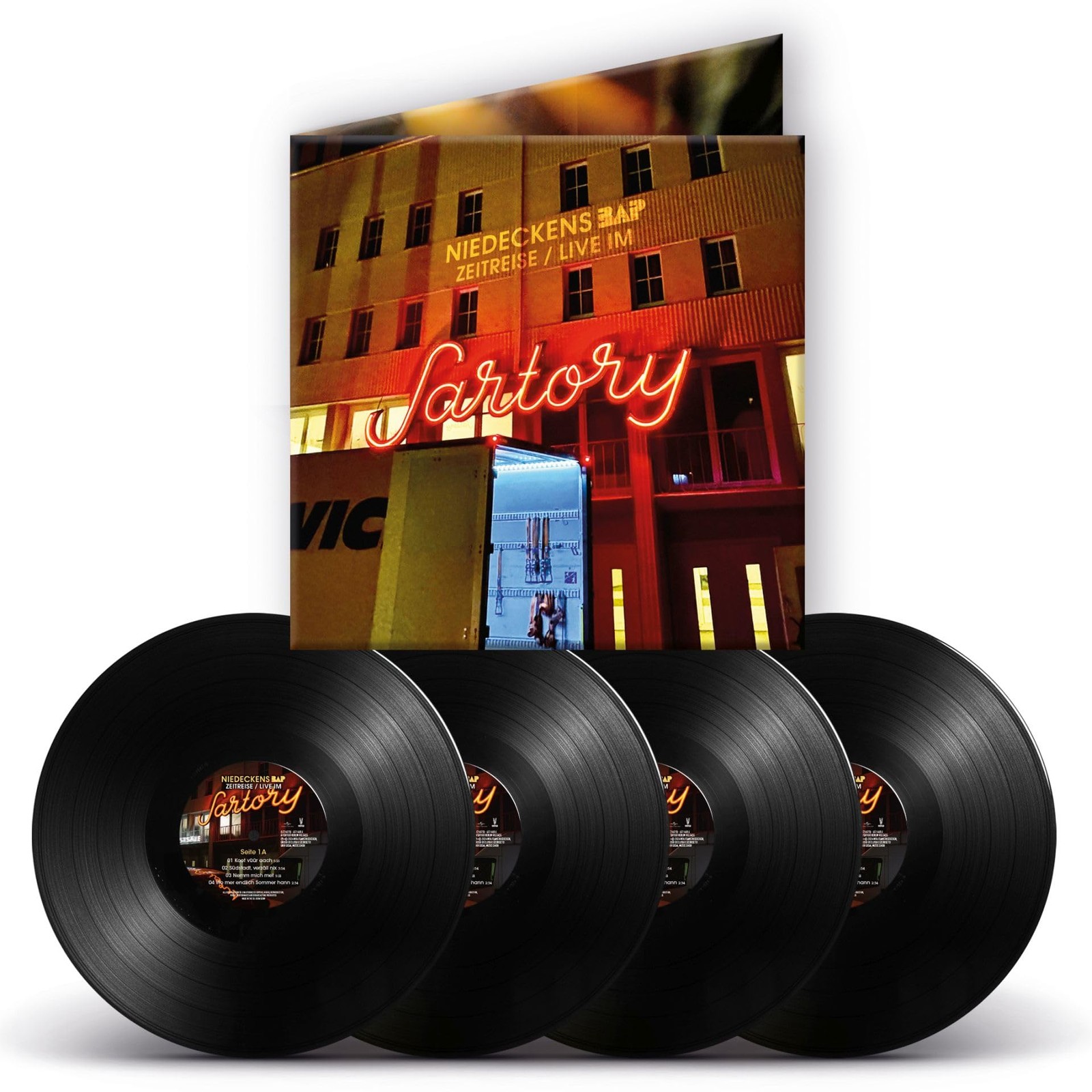 Niedeckens Bap Zeitreise/ Live im Sartory (4LP) (Vinyl LP)