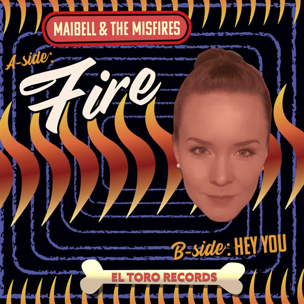 maibell & the misfires fire / hey you (Vinyl LP)