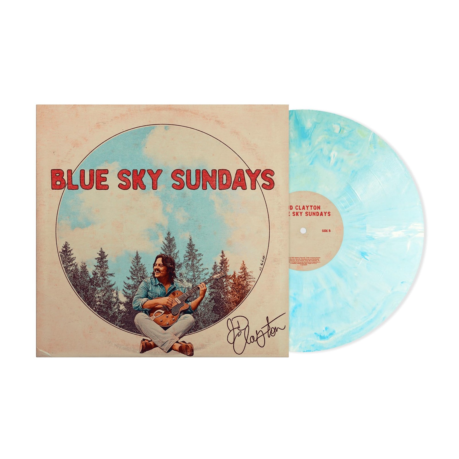 JD Clayton Blue Sky Sundays Blue Sky (Vinyl LP)