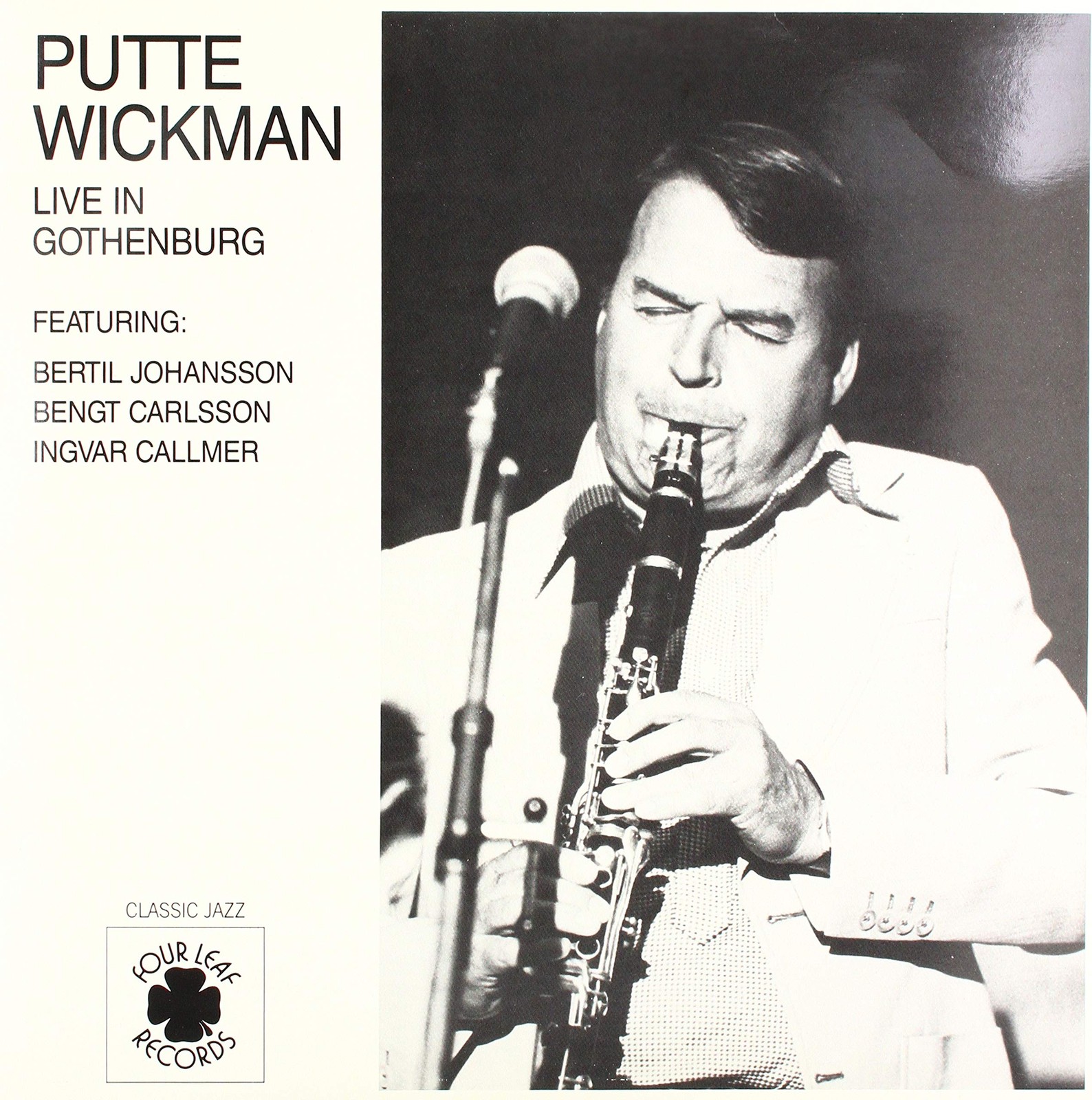 Putte Wickman Live in Gothenburg (Vinyl LP)