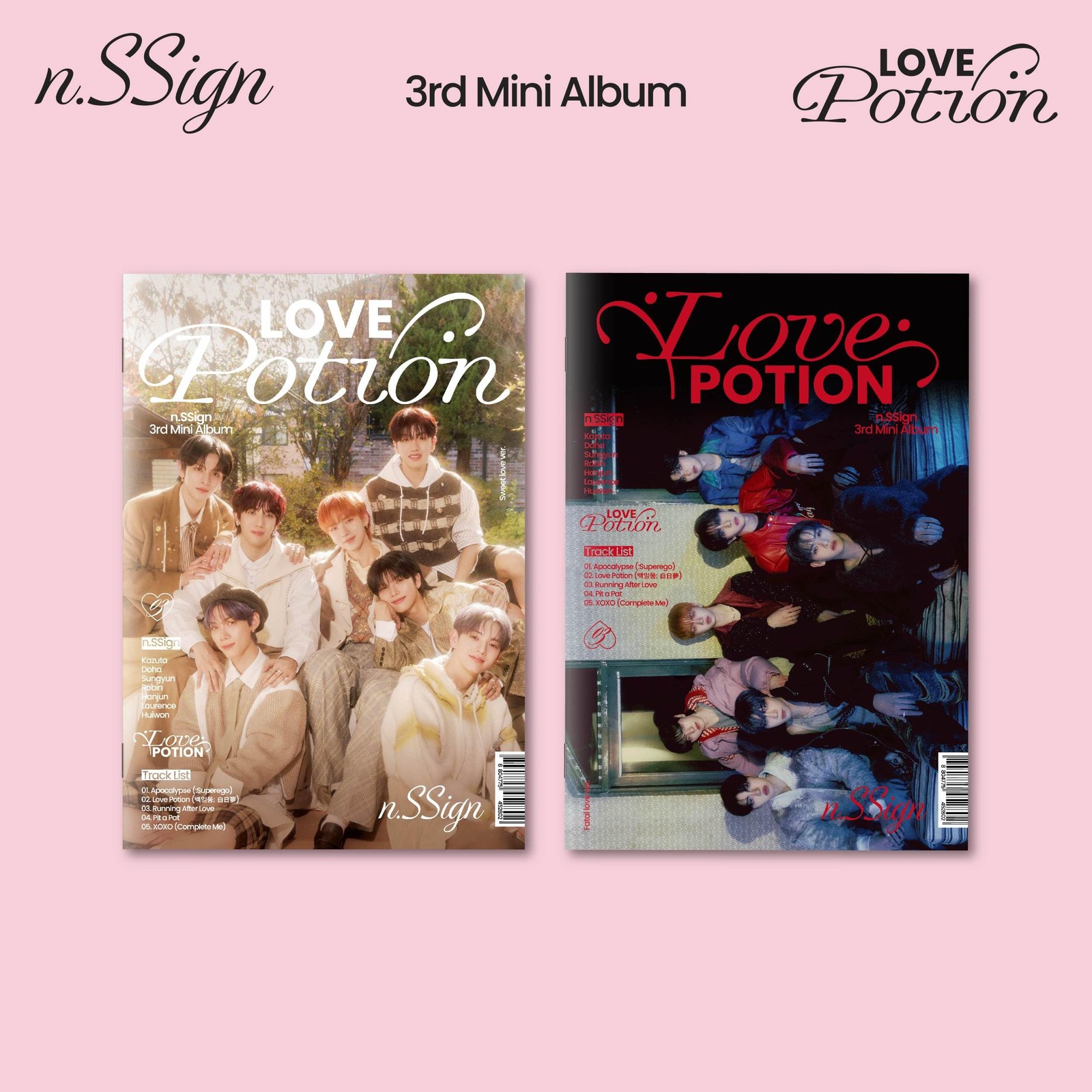 N.Ssign Love Potion - incl. 80pg Photobook, Love Potion Recipe Card, OOTD S (CD)