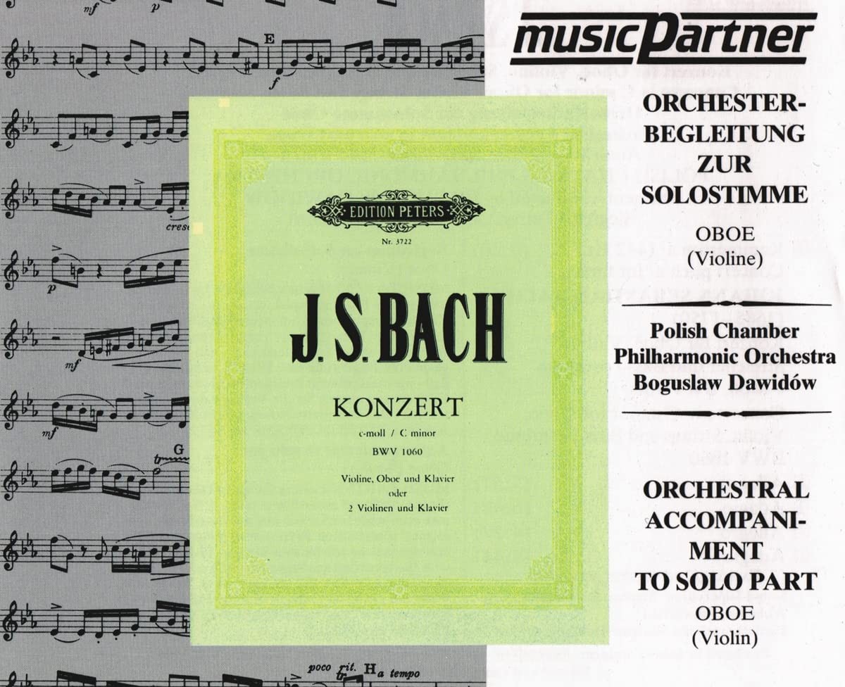 OrchesterVl. Vl. Konzert C Bwv 1060 (Oboe/Vl.) (CD)