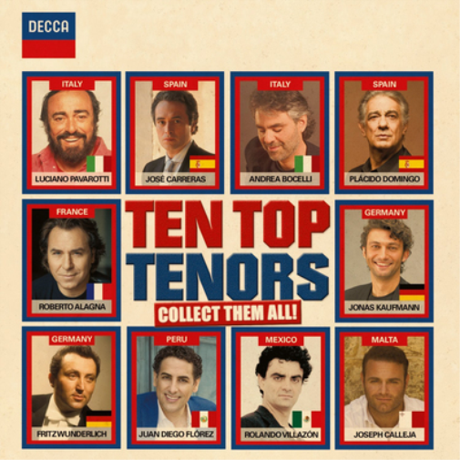 Luciano Pavarotti Ten Top Tenors (CD) Album