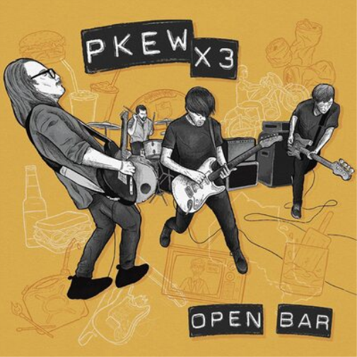 Pkew X3 Open Bar (CD) Album