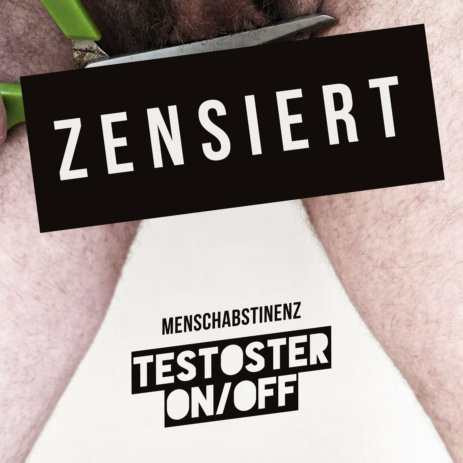 Menschabstinenz Testosteron/off (Vinyl LP) 12" Album Coloured Vinyl
