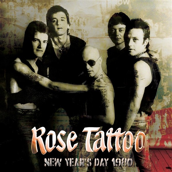 Rose Tattoo New Year'S Day 1980 (Red Marble) (Vinyl LP) 12" Album Coloured Vinyl