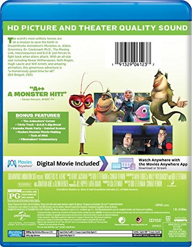 Monsters vs. Aliens [Blu-ray]