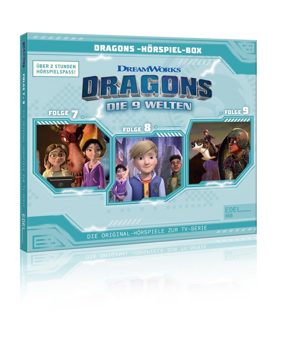 Dragons-die 9 W Dragons - Die 9 Welten: Die Hörspiel-Box mit den Folgen 7 - (CD)