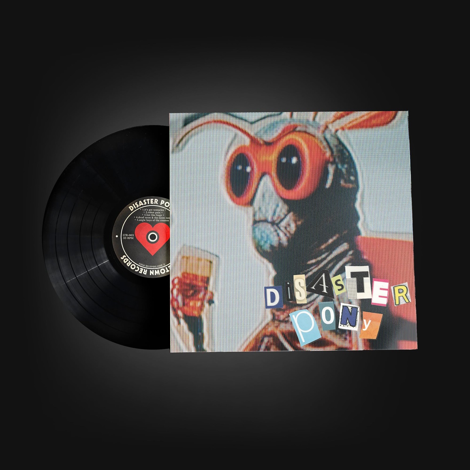 Disaster Pony Disaster Pony - Black (Vinyl LP)