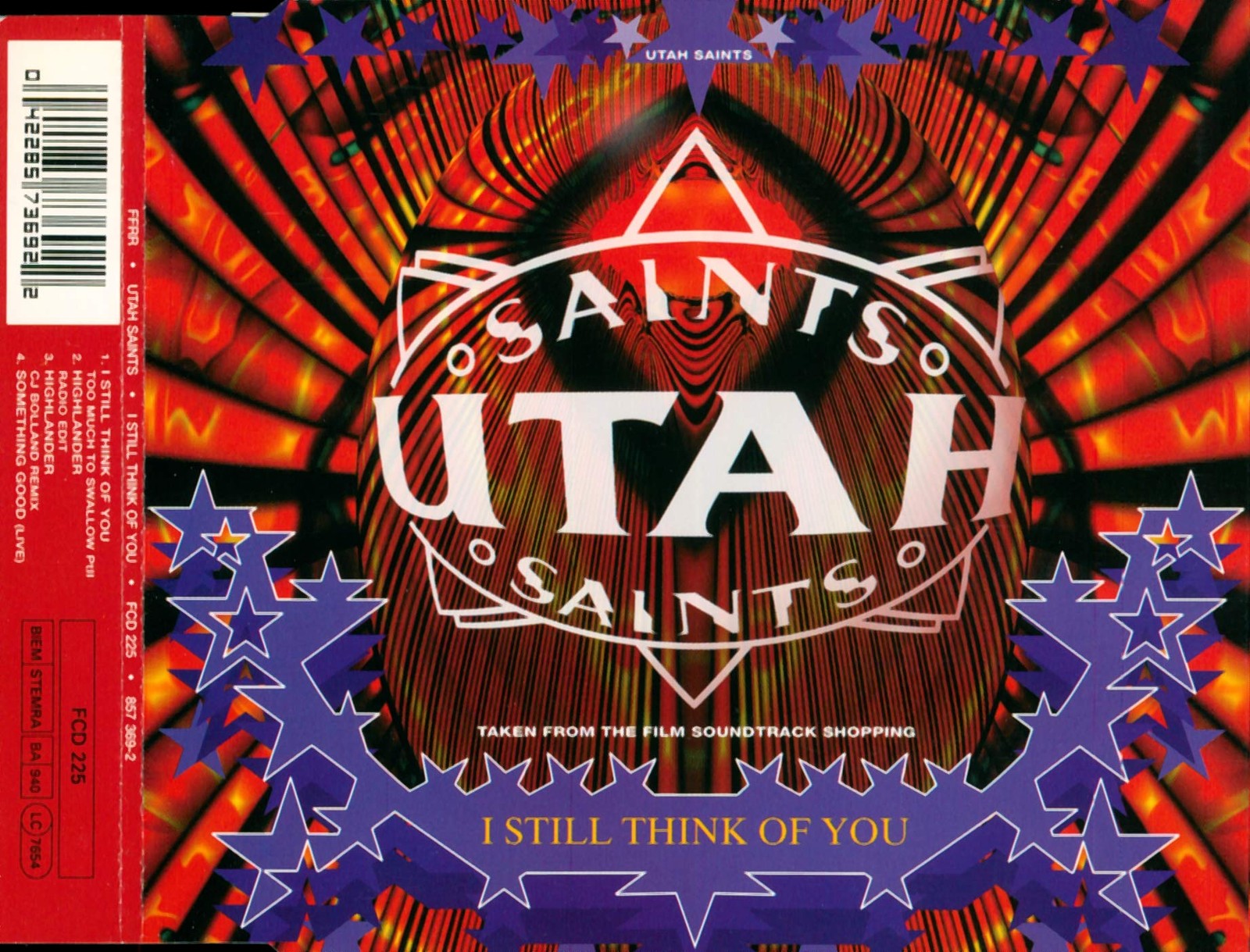 Utah Saints I Still Think of You (Too Much to Swallow) (CD)