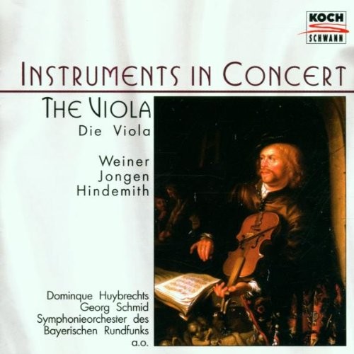 Dominique Huybr Die Viola - Works for Viola & Orchestra by Mahaut Jongen We (CD)