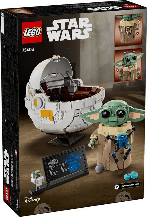 Gadget - Lego: 75403 - Star Wars - Grogu E Carrozzina - Lego