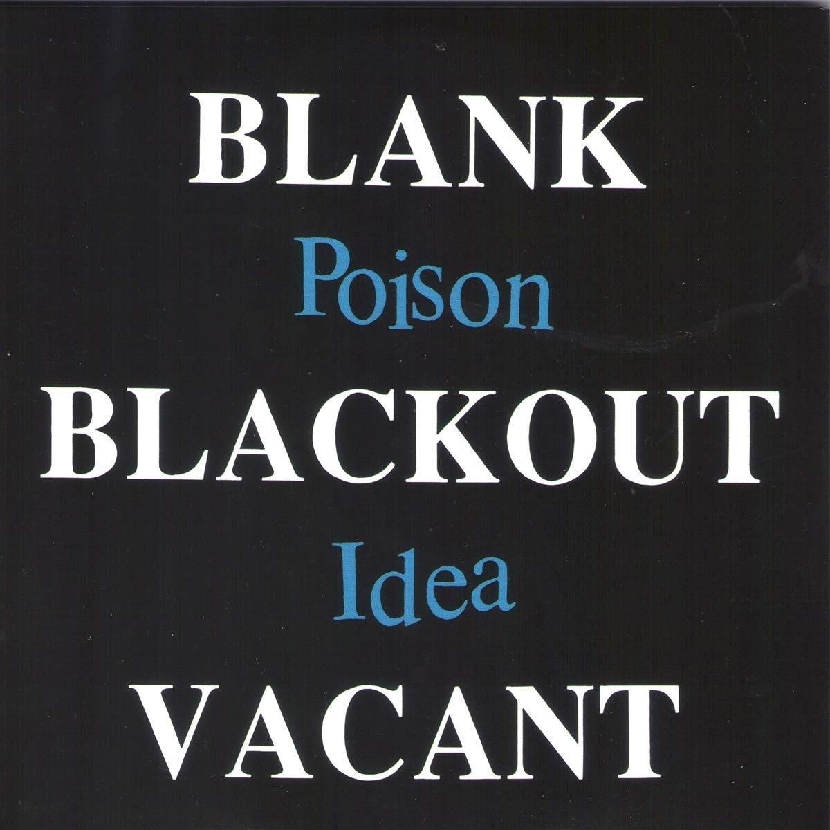 Poison Idea Blank Blackout Vacant (CD)