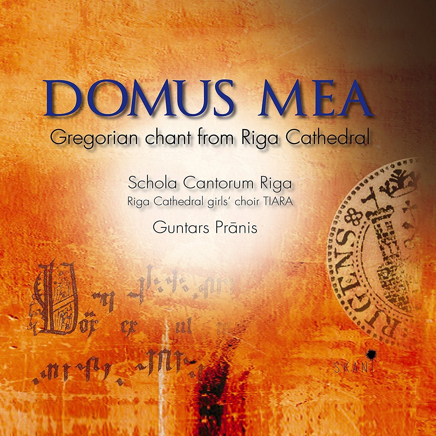 SCHOLA CANTORUM RIGA Domus Mea: Gregorian Chant From Riga Cathedral (CD)