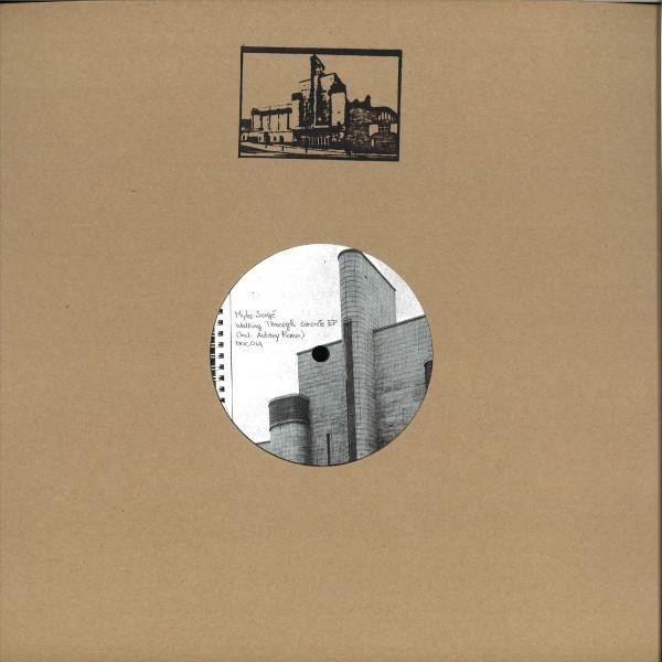 Myles Serge Walking Through Concrete EP 12" vinyl Germany Made of Concrete 2017