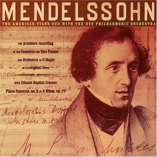 BYU Philharmoni Mendelssohn: Concerto for 2 Pianos in E-Major/ Cramer: Pian (CD)