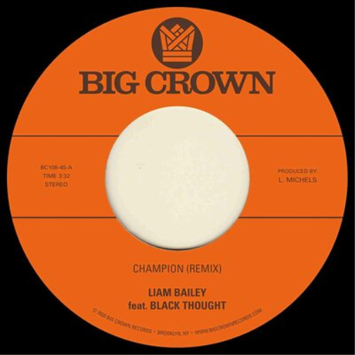 Liam Bailey Champion (Feat. Black Thought) /Ugly Truth (Remix) (Vinyl LP)