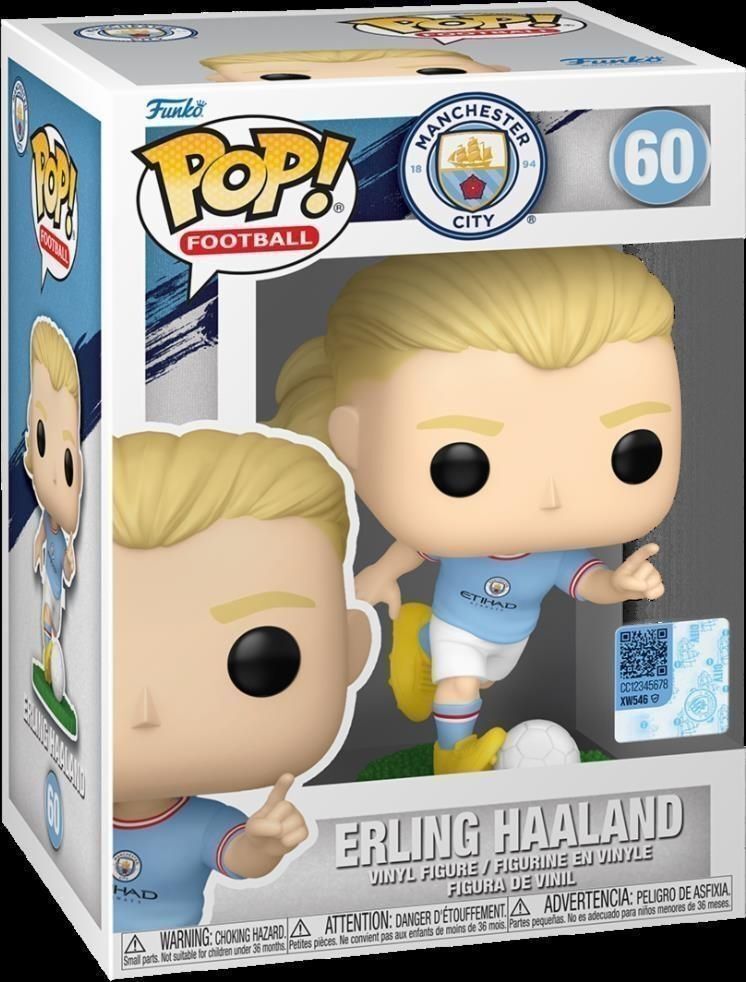 Gadget - Manchester City: Funko Pop! Football - Erling Haaland (Vinyl Figure 60)