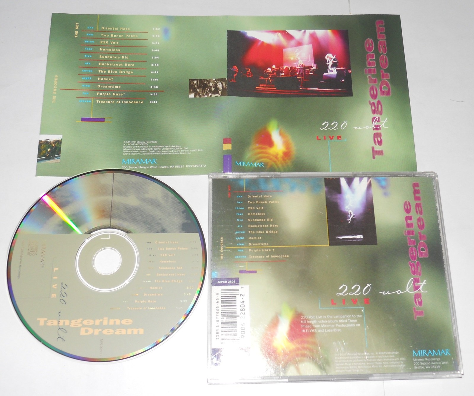 Tangerine Dream 220 Volt Live (CD)