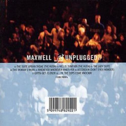 Maxwell Maxwell MTV Unplugged EP (CD) Album