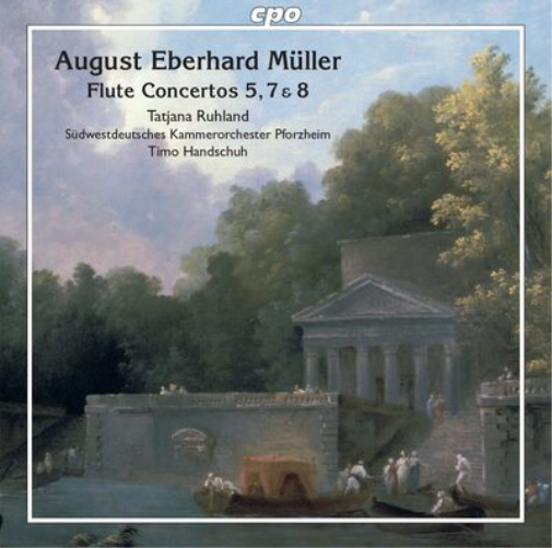 August Eberhard Mu August Eberhard Müller: Flute Concertos 5, 7 & 8 - Volu (CD)