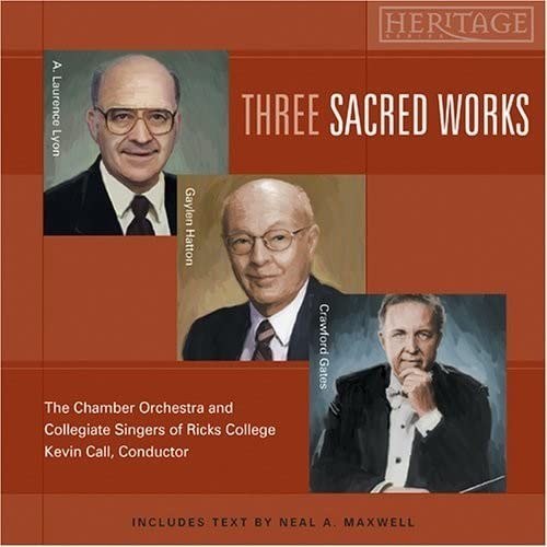 GAYLEN HATTON / A. LAURENCE LYO Three Sacred Works (CD)