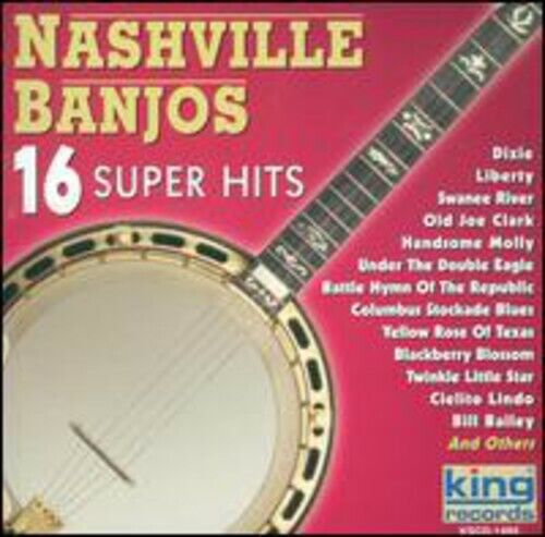 16 Super Hits Di Nashville Banjos (CD, 2002) Nuovo Sigillato