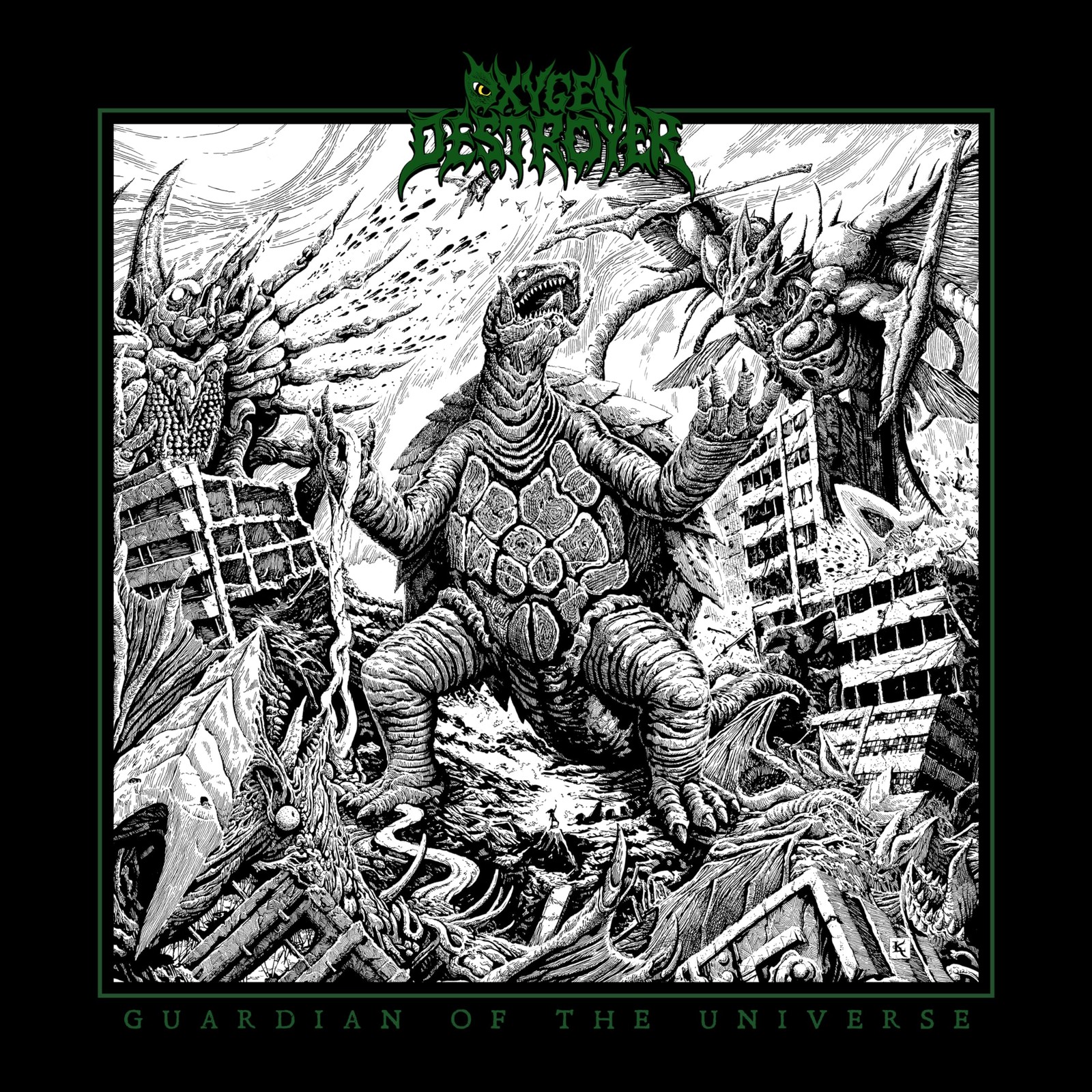 Oxygen Destroyer Guardian Of The Universe (CD)